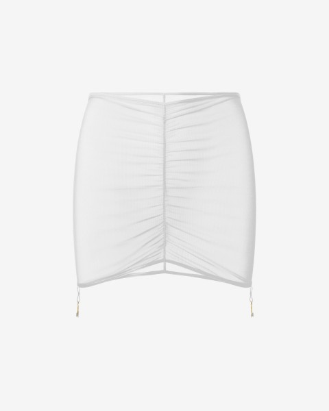 reina white // skirt