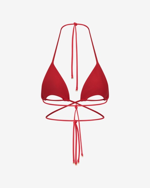 sandra red // top bikini